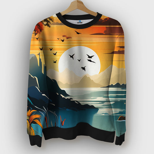 Printed Sweatshirt#11 - SEASHARKIN