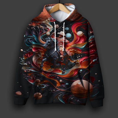 Printed Hoodie#7 - SEASHARKIN