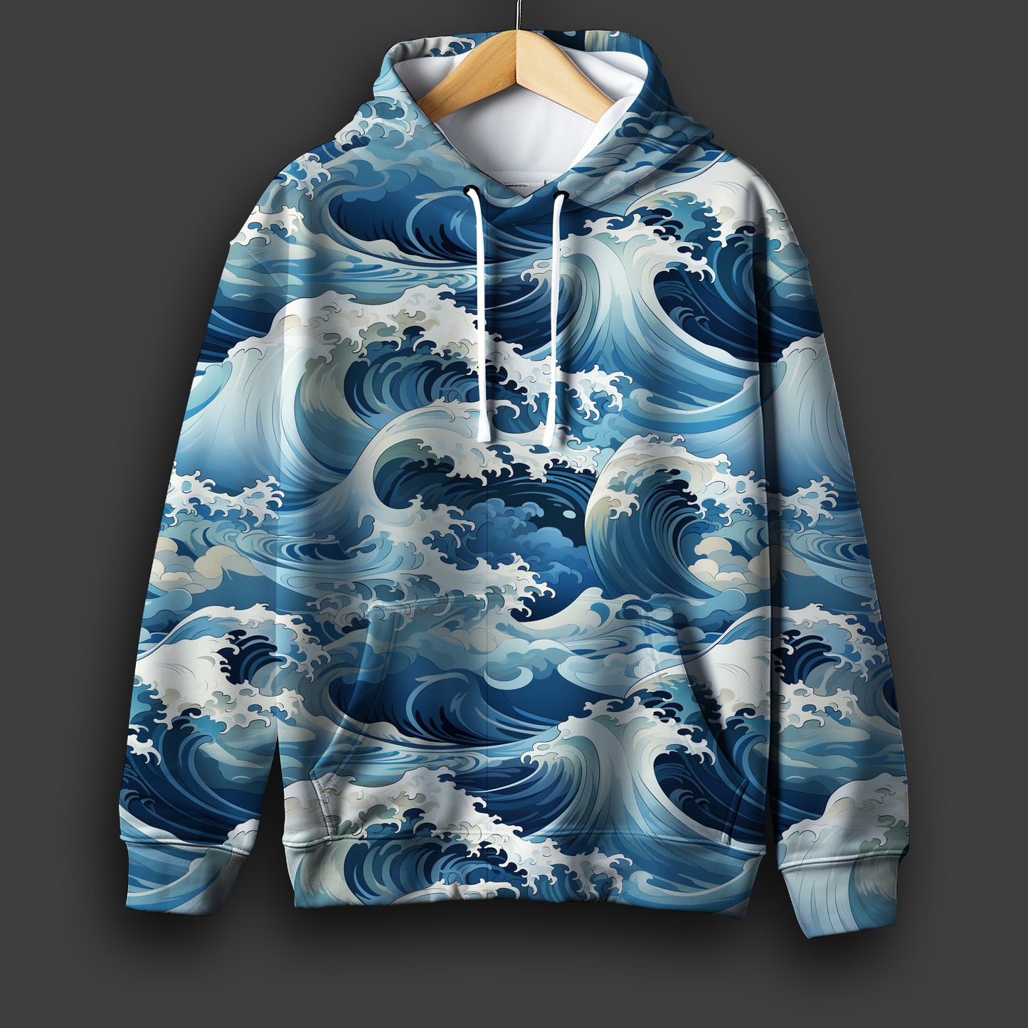 Printed Hoodie#14 - SEASHARKIN