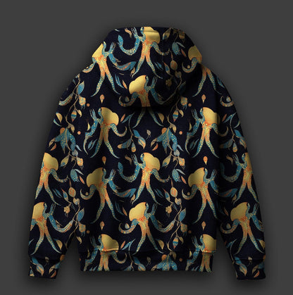 Printed Hoodie#2 - SEASHARKIN