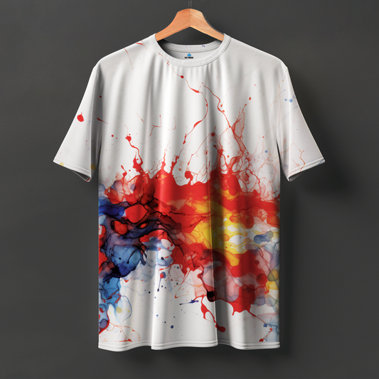 Liquid Rainbow Printed Tees#30