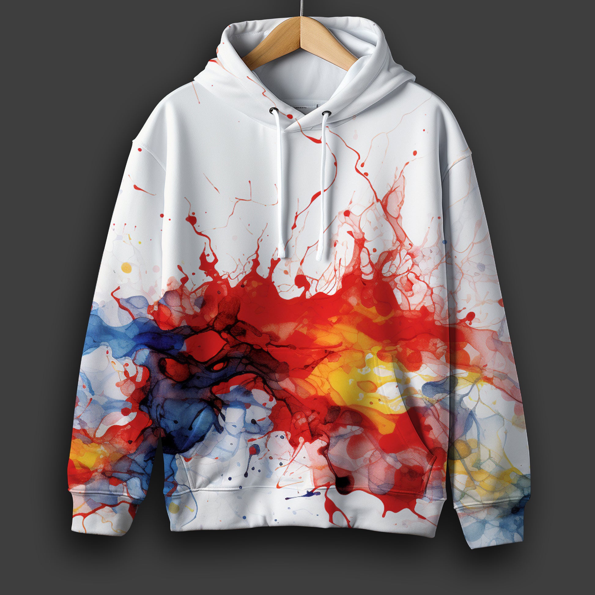 Printed Hoodie#12 - SEASHARKIN